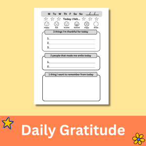 Gratitude Printables Download